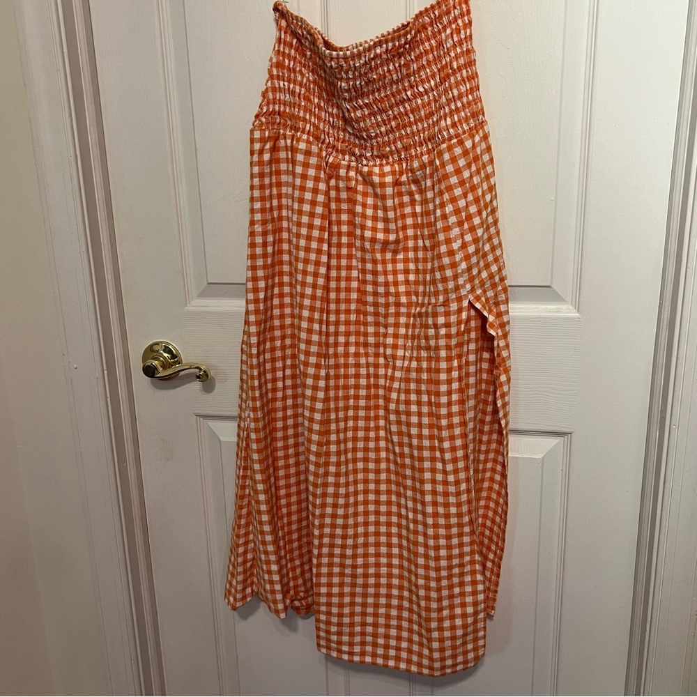 Boho Gingham Maxi Skirt